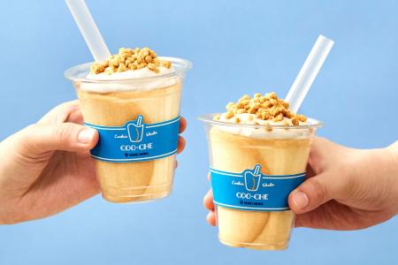 飲みものの顔して、デザートです。「クーシェ」が連日