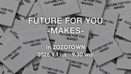モード学園、ZOZOとの産学連携ブランド「FUTURE FOR Y