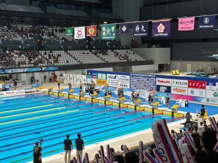 第102回 日本学生選手権水泳競技大会 競泳競技を応援