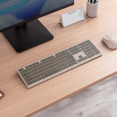 マルチ接続対応の充電式薄型ワイヤレスキーボード発売