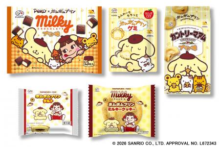 30周年を迎えたサンリオの人気キャラクターと不二家が