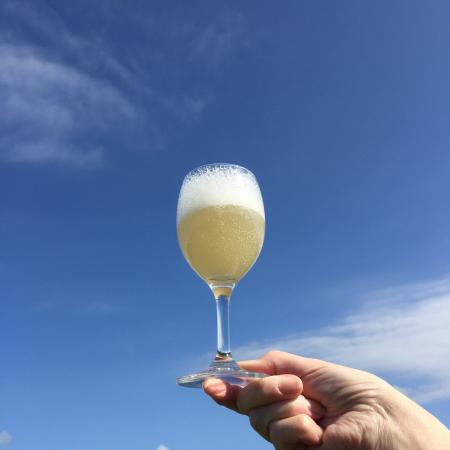 穴水町・能登ワインで、できたて「ペルレ」を味わって 穴水町・能登ワインで、できたて「ペルレ」を味わって