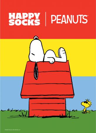 【Peanuts × Happy Socks】スヌーピーと仲間たちとの