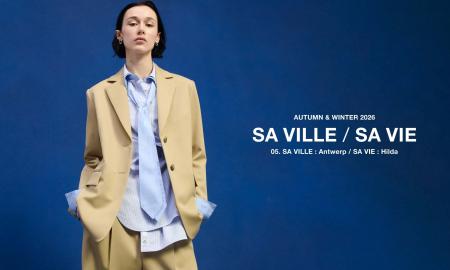 8月26日(水)【SA VILLE / SA VIE】26A/Wコレクション