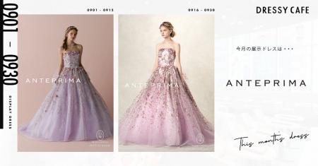 【DRESSY CAFE NAGOYA】9月のディスプレイドレスは「A
