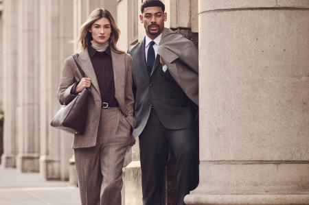 アーロン・ピエールが魅せる、BOSS 2026 FALL/WINTER
