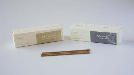朝を始める香りと、夜を終える香り。kugiriから、新シ