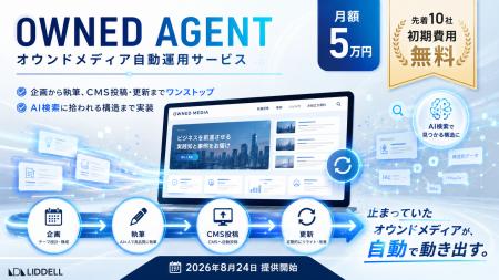 【先着10社・初期費用無料】オウンドメディア担当者を