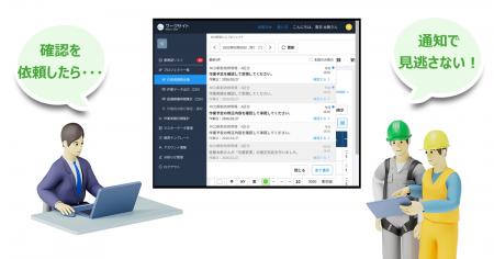 元請会社から協力会社への