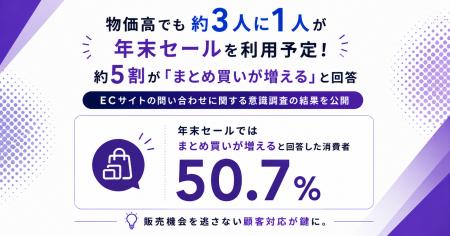 物価高でも約3人に1人が年末セールを利用予定！約5割