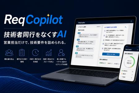 技術ヒアリングの聞き漏れを防ぐ生成AI「Req Copilot