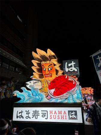 【はま寿司】はま寿司が「青森ねぶた祭」でオリジナル