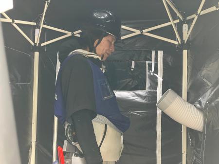 40℃に迫る「過酷な残暑」の現場を守る配管工事会社、