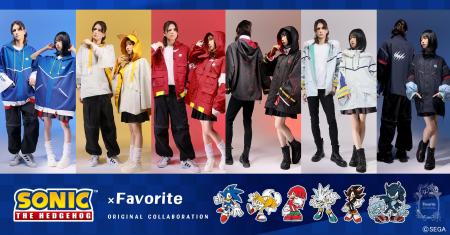 『ソニック・ザ・ヘッジホッグ』シリーズ×Favorite コ 『ソニック・ザ・ヘッジホッグ』シリーズ×Favorite コ