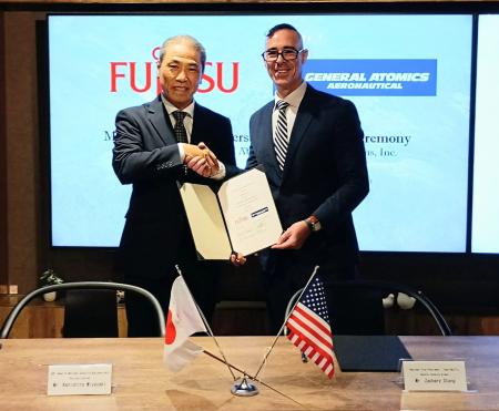 米GA-ASIと富士通、日本における無人航空機システムの