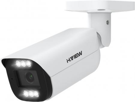 H.VIEWの屋外用4K PoE防犯カメラ「HV-800G10」800万画