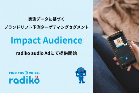 radikoとDATUM STUDIO、実測データに基づくブランドリ