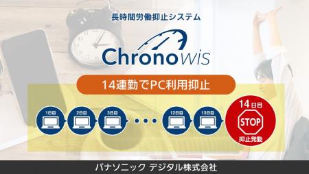 【14日以上の連勤防止を支援】長時間労働抑止システム