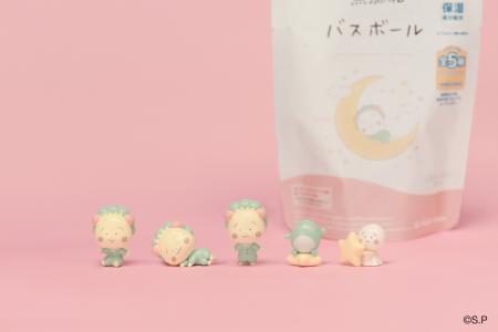 5つの無添加（※1）バスボール（& HUG time）に「コジ