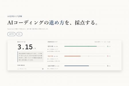 AIコーディングの進め方を採点する「AI活用ログ診断」