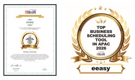 eeasy、「アジア太平洋 No.1日程調整ツール」を受賞
