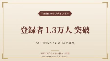 料理家・食事処さくらのサブチャンネル「SAKURA'sさ