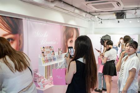 ミッシュブルーミン、渋谷2DAYSポップアップに延べ600