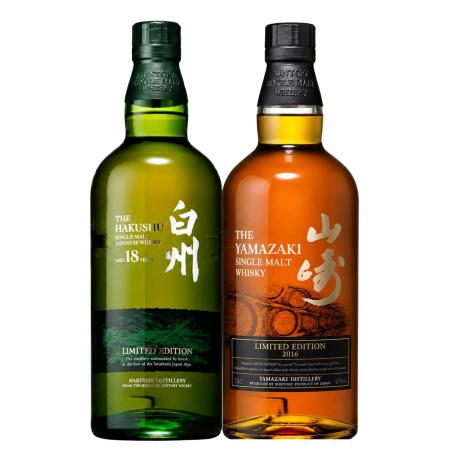 注文殺到により緊急販売【2本確定 白州18年LE×山崎LE2