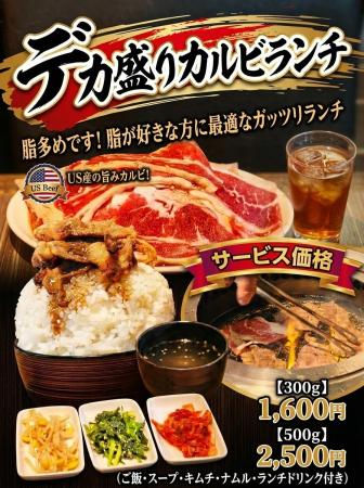 【日本一のコスパ!?】牛カルビ500g×特盛りご飯で総重