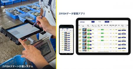 漁協の水揚げ作業を「3時間→1時間」に。ZIFISHスマー