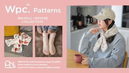 Wpc. Patternsが贈る、2026年秋冬コレクション。
