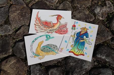 国営飛鳥歴史公園「絵師なりきり体験」～壁画はこうし