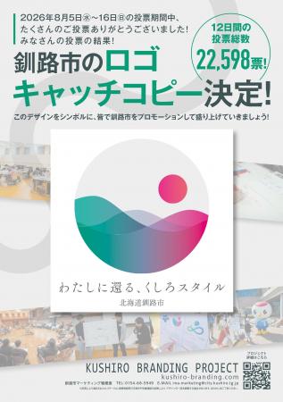 【北海道 釧路市】釧路市のブランドロゴ・キャッチコ