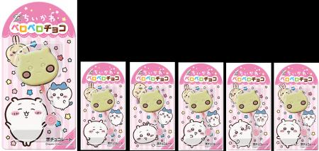 人気キャラクター「ちいかわ」の顔の形をした棒付きチ