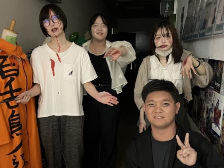 5階建て校舎が“お化け屋敷”に！先生と学生が一緒につ