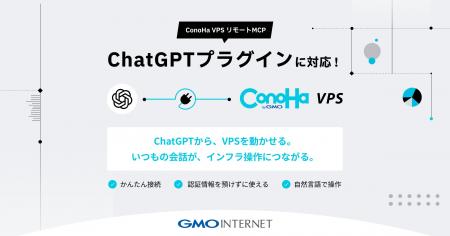 【国内初】ConoHa VPS byGMOが「ChatGPT」対応プラグ
