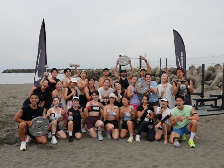 「MUSCLE BEACH Chigasaki」初開催。サザンビーチちが