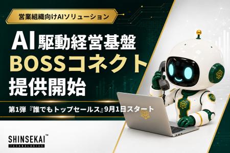 シンセカイテクノロジーズ、すべてを自動化するAI駆動