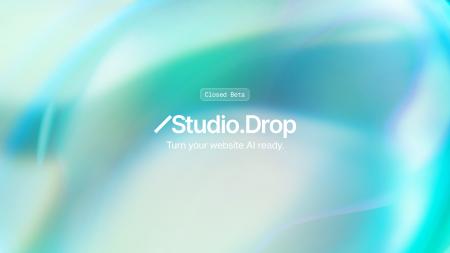Agentic Web Platform「Studio.Drop」を発表。クロー