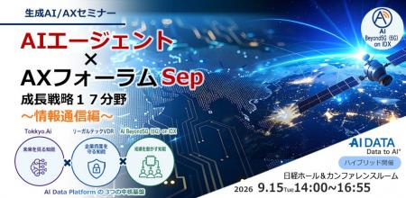 Space × Telecom × AI ー 日本の次世代・全空間通信知