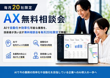 【毎月20社限定】AIで自動化・効率化できる業務を現役