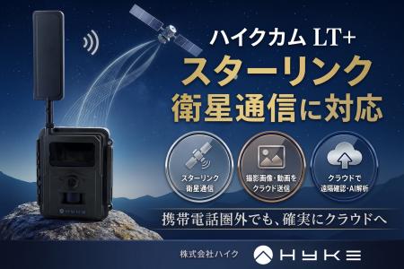 ハイクカム LT+、スターリンク衛星通信による撮影デー