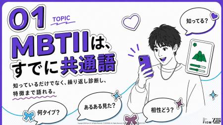 Z世代の97.6%がMBTIを認知、96.4%が経験。4文字タイプ
