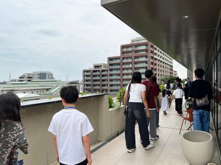 【東栄住宅】社員の家族を対象とした「職場見学会」を