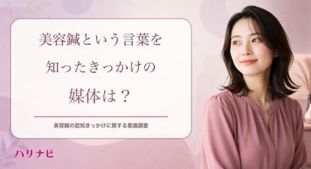 美容鍼という言葉を知ったきっかけの媒体は？