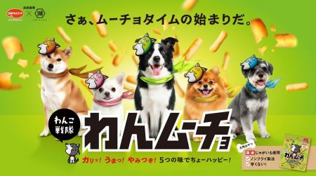 【わんこ戦隊始動！】日本ペットフード×湖池屋共同開