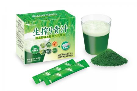 植物性乳酸菌100億個を加え「生搾り青汁」が9月1utf-8