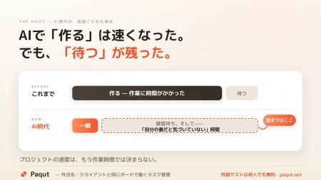 AIで仕事は速くなったのに、プロジェクトが速くならな