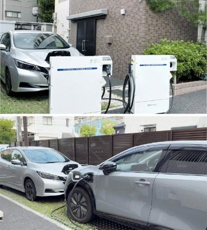 「防災の日」に集合住宅エレベータを電気自動車で駆動