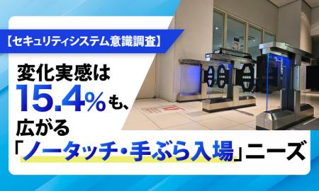 【セキュリティシステム意識調査】変化実感は15.4%も